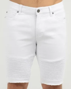 Discount Expansion Denim Shorts Denim|Shorts & Bottoms