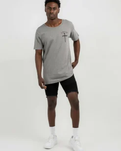 Denim|Shorts & Bottoms*Lucid Expansion Denim Shorts Jet Black