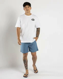 Shorts & Bottoms*Hurley Explore Trek Volley Walk Shorts Coronet Blue