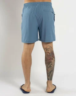 Shorts & Bottoms*Hurley Explore Trek Volley Walk Shorts Coronet Blue