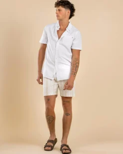 Shorts & Bottoms*Lucid Extend Elastic Waist Shorts Tan