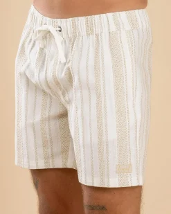 Shorts & Bottoms*Lucid Extend Elastic Waist Shorts Tan