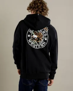 Hoodies & Sweatshirts*Ringers Western Eyrie Hoodie Black