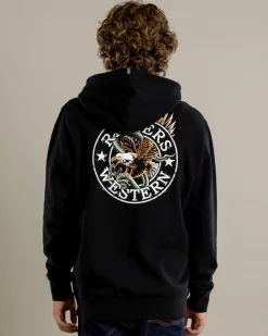 Hoodies & Sweatshirts*Ringers Western Eyrie Hoodie Black
