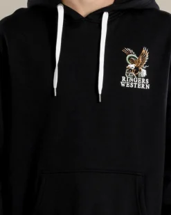 Hoodies & Sweatshirts*Ringers Western Eyrie Hoodie Black