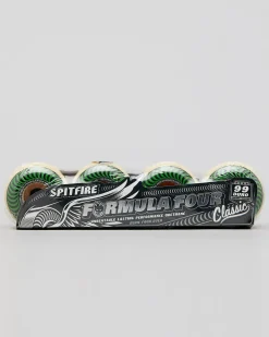 Skateboards & Scooters|Skateboards & Scooters*Spitfire F4 Classic 99D 52mm Skateboard Wheels Green