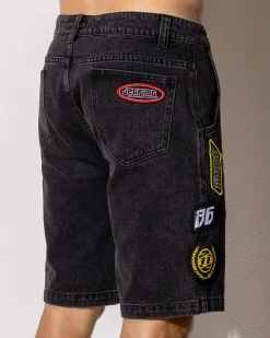 Denim|Shorts & Bottoms*Jetpilot Factory Denim Shorts Black