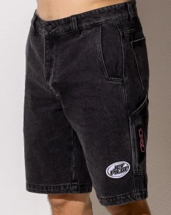 Denim|Shorts & Bottoms*Jetpilot Factory Denim Shorts Black