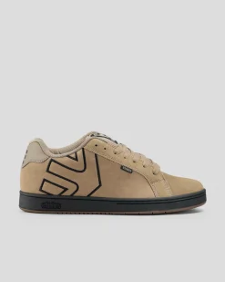 Sneakers*Etnies Fader Shoes Tan/black