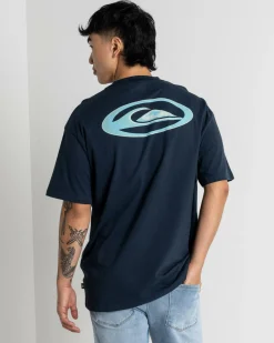 Tops & T-Shirts*Quiksilver Fader T-Shirt Dark Navy