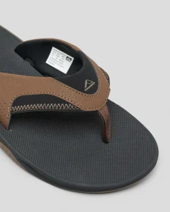 Fanning Thongs Flip Flops & Sandals