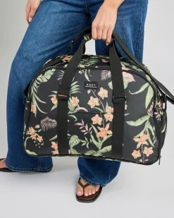 Travel Accessories|Travel Accessories*Roxy Feel Happy Overnight Bag Anthracite Island Escape