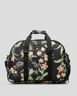 Travel Accessories|Travel Accessories*Roxy Feel Happy Overnight Bag Anthracite Island Escape