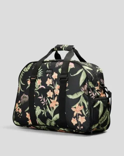 Travel Accessories|Travel Accessories*Roxy Feel Happy Overnight Bag Anthracite Island Escape