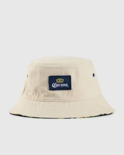 Headwear*Corona Fiesta Reversible Bucket Hat Navy