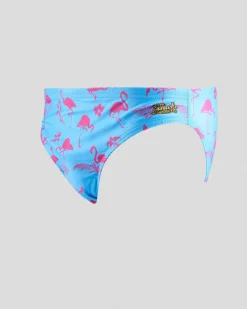 Swim Briefs*Sack Hammock Fiesta Swim Briefs Blue/ Pink