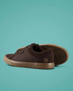 Sneakers*Kustom Finetime Classic Shoes Choc