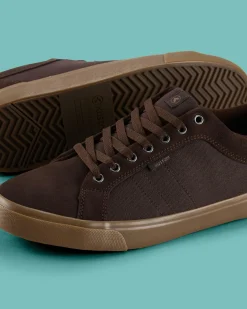 Sneakers*Kustom Finetime Classic Shoes Choc