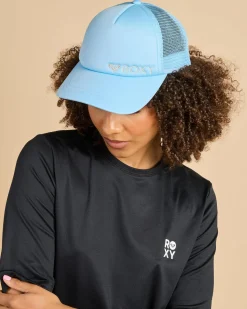 Headwear*Roxy Finishline 3 Trucker Cap Sky Blue