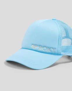 Headwear*Roxy Finishline 3 Trucker Cap Sky Blue