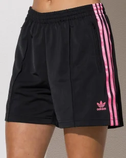 Bottoms*adidas Firebird Shorts Black/lucid Pink