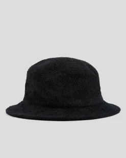 Headwear*Salty Life Fish Off Bucket Hat Black