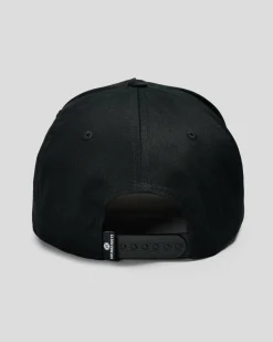 Headwear*The Mad Hueys Fk Off Fish On Snapback Cap Black