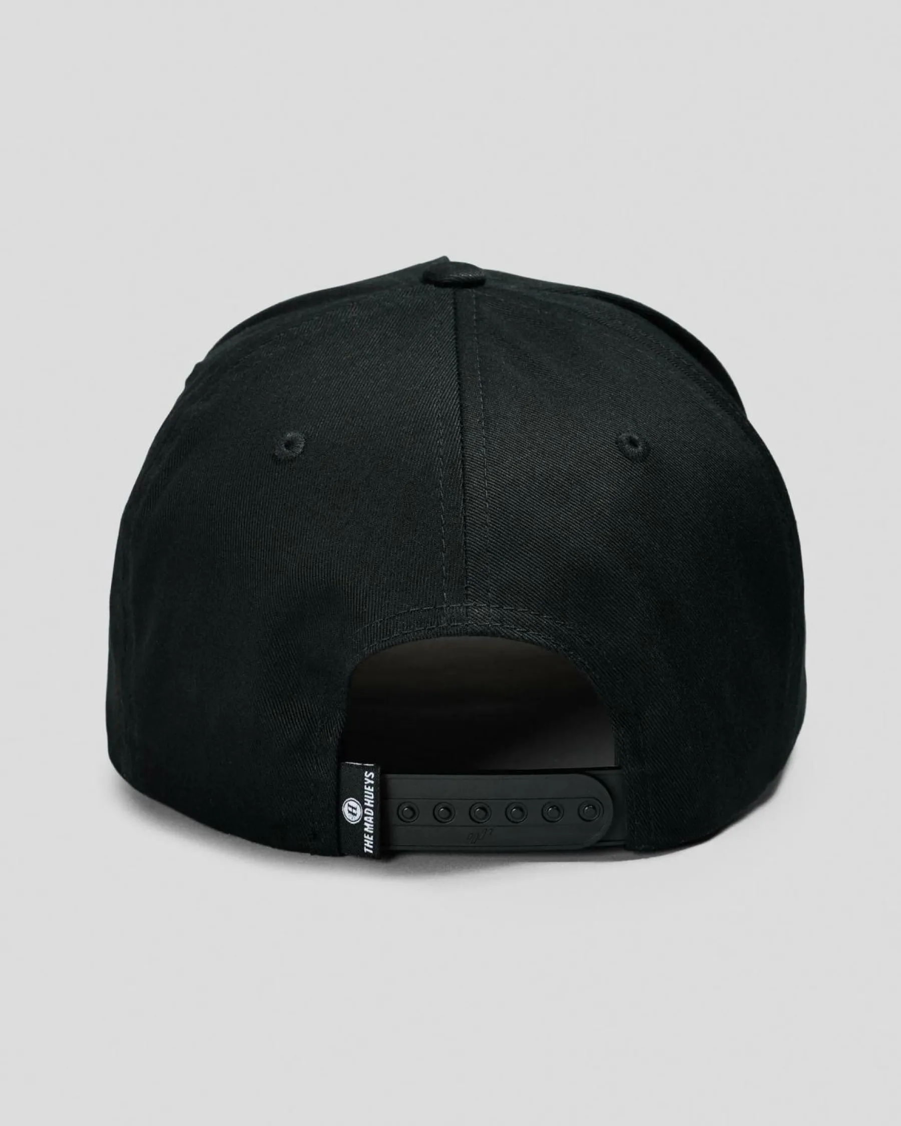 Headwear*The Mad Hueys Fk Off Fish On Snapback Cap Black
