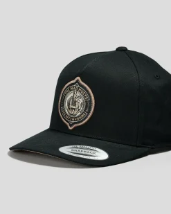 Headwear*The Mad Hueys Fk Off Fish On Snapback Cap Black