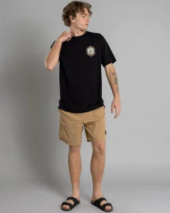 Tops & T-Shirts*The Mad Hueys FK Off Fish On T-Shirt Black