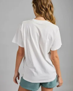Tops*Rhythm Flagship Boyfriend T-Shirt White