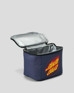 Bottles & Lunch Boxes|Bottles & Lunch Boxes*Santa Cruz Flaming Dot Lunch Box Navy