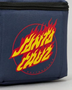 Bottles & Lunch Boxes|Bottles & Lunch Boxes*Santa Cruz Flaming Dot Lunch Box Navy