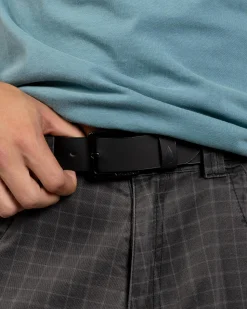 Belts*Volcom Flat Bar Belt Black