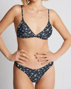 Best Fleur Floral Bralette Bikini Top Women Bikinis