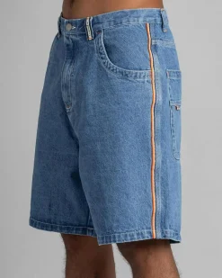 Denim|Shorts & Bottoms*Rusty Flip Daddy 2.0 Jean Shorts Middy Blue