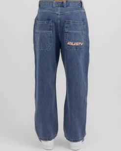 Shorts & Bottoms*Rusty Flip Daddy 2.0 Jeans Middy Blue