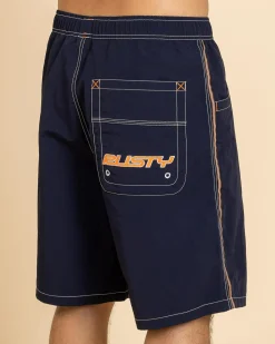 Board Shorts|Shorts & Bottoms*Rusty Flip Daddy Board Shorts Navy Blue 1