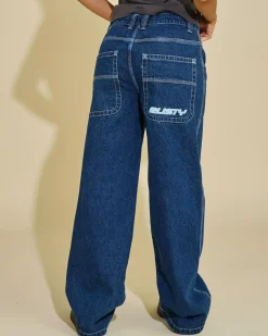 Denim|Bottoms*Rusty Flip Mommy Low Jeans Deep Sea Blue