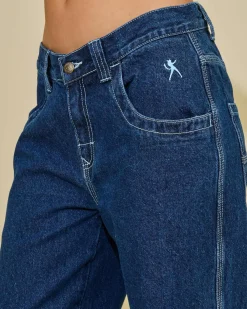 Denim|Bottoms*Rusty Flip Mommy Low Jeans Deep Sea Blue