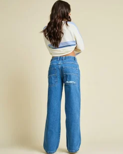 New Flip Mommy Low Jeans Women Denim|Bottoms