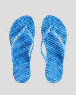 Flip Flops*Rusty Flip Out Thongs Azure Blue
