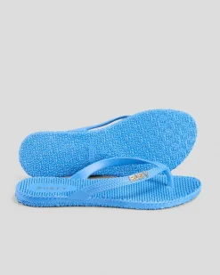 Flip Flops*Rusty Flip Out Thongs Azure Blue