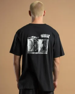 Tops & T-Shirts*Former Flourish T-Shirt Black