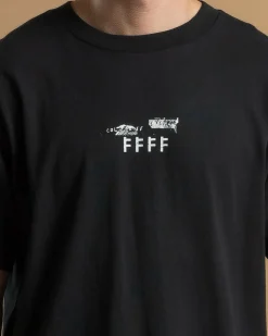 Tops & T-Shirts*Former Flourish T-Shirt Black