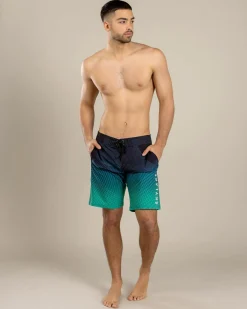 Board Shorts|Shorts & Bottoms*Skylark Flow Board Shorts Black/ Green