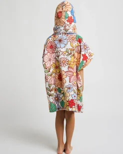 Towels|Toddlers*Topanga Flower Power Toddlers' Hooded Towel Multi
