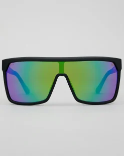 Sunglasses*Spy Flynn Sunglasses Black/green