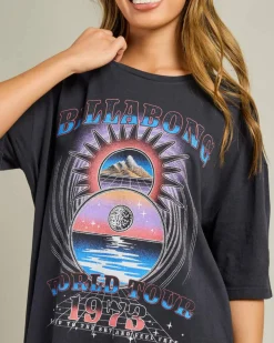Outlet Focus Tour Oversized Fit T-Shirt Women Tops