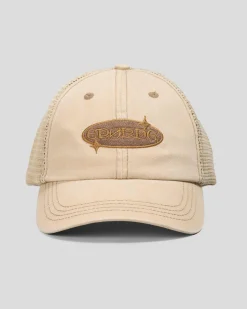 Headwear*EPOKHE Folklore Trucker Cap Heavy Wash Light Khaki